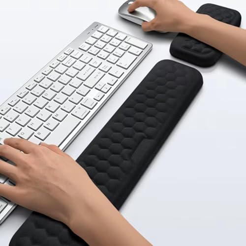 Suporte Ergonômico de Pulso, Espuma de Memória, Antiderrapante