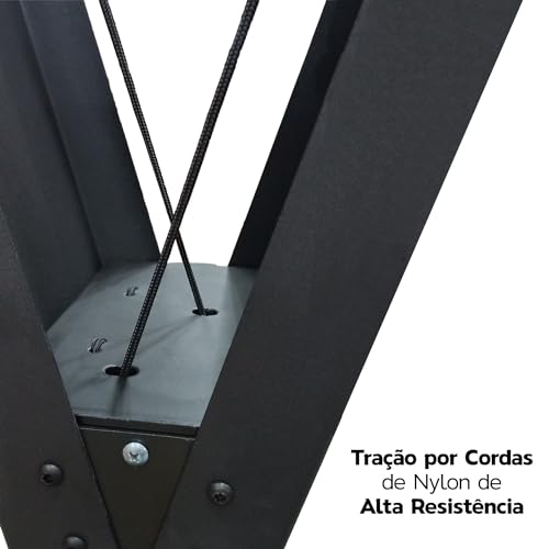 Ski Erg Echocross Simulador Ski Air 10 níveis de Intensidade - D1fitness