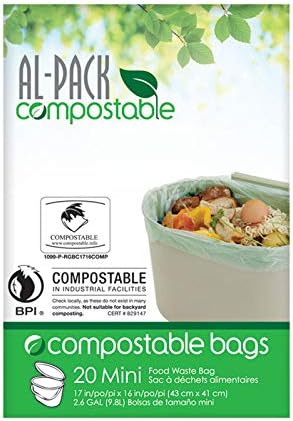 amazon food waste bolsas