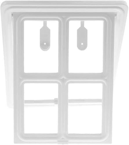 Pet Plastic Screen Flap Door for Dogs And Cats Accessory (29cm)