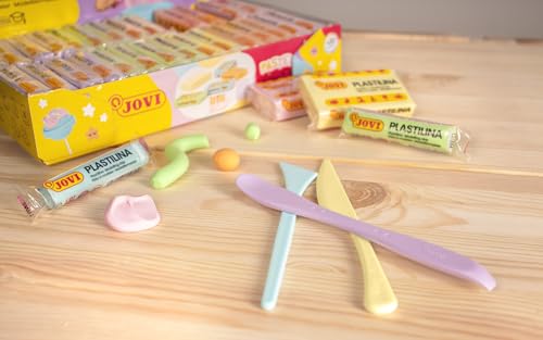 Image of Jovi Pack plasticine, 6 Units of 50 Grams, Multicolor Pastel (70 / 6P) plasticine, 300