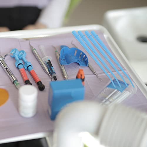 Healifty Straws Disposable Tools Disposable Pro 25Pcs Dental Saliva Ejectors Dental Aspirator Aspirating Suction Tips Disposable Suction Tips (Blue) Disposable Pro Straws Disposable Straws #TOP3