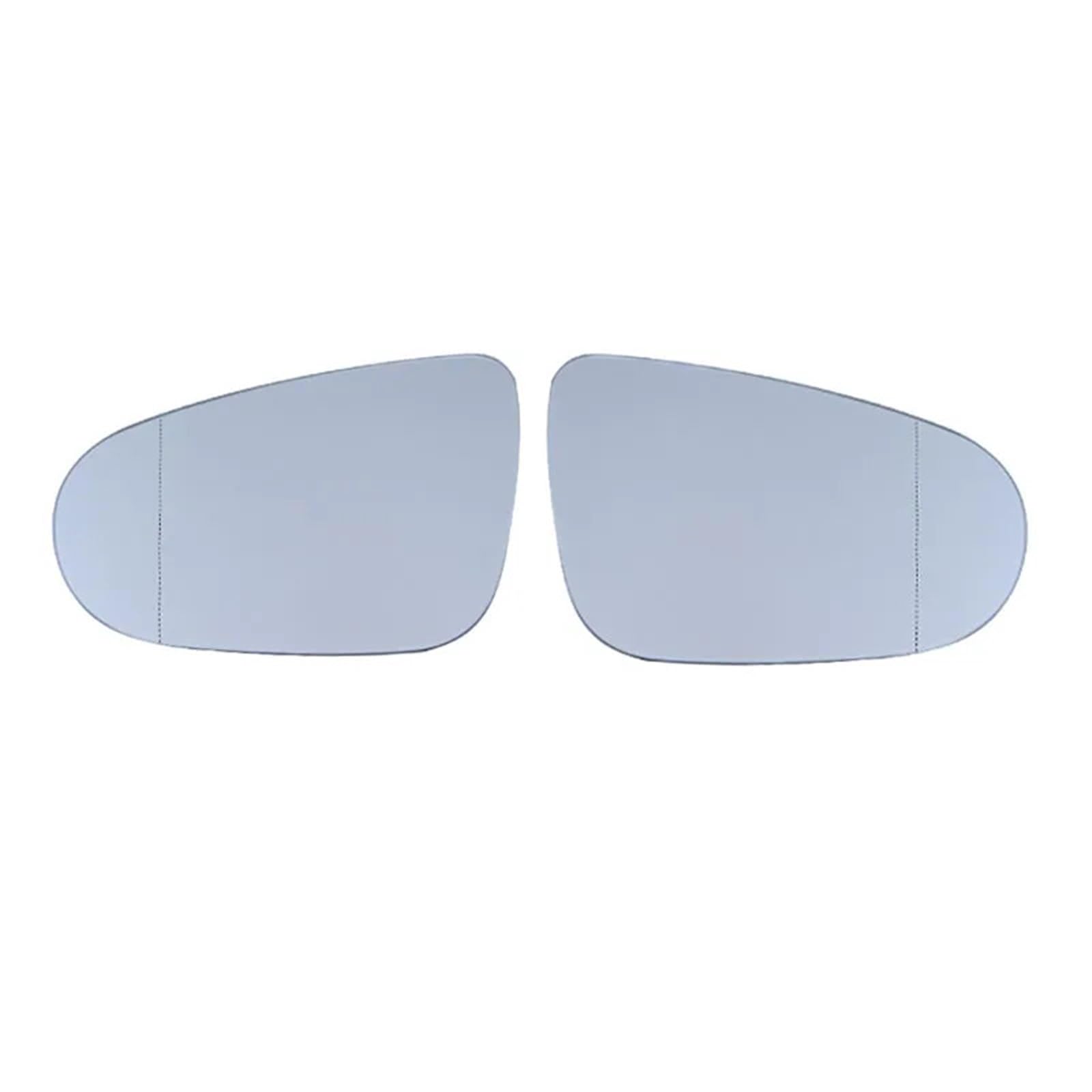 Vetro Dello Specchietto Retrovisore Vetro specchietto riscaldato lato sinistro e destro per Volkswagen Golf 6 2009-2013 per TOURAN 5K0857521 installare(Left and Right)