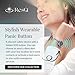 ResQ Jewelry, Maitri Smart Bluetooth Safety Bracelet, Discreet Wearable Safety Device - GPS Location Tracking, Audio Recording, One Touch Activation (Rose Gold)