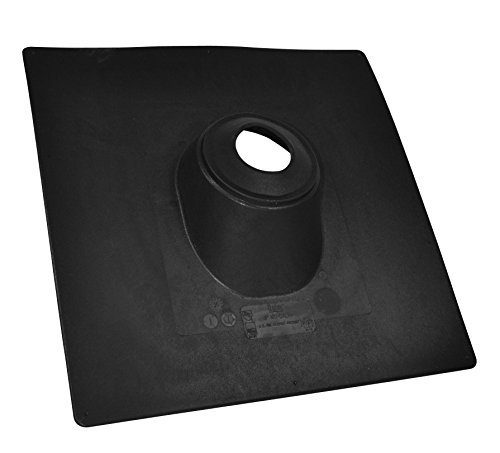 Toiture clignotante 3" thermoplastique 18"x18" Oatey 11889 pour étanchéité de conduit résidentiel