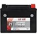 CARTEC Motorradbatterie YTX4L-BS, 4Ah, 70A, Gel Technologie Motorrad-Starter-Batterie, Erstausrüsterqualität, zyklenfest, lagerfähig, wartungsfrei