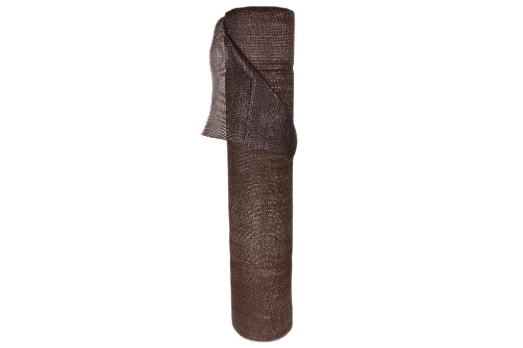 MALLA OCULTACIÓN MARRÓN 90% / 120 Grs - 1,5 x 50 Mts
