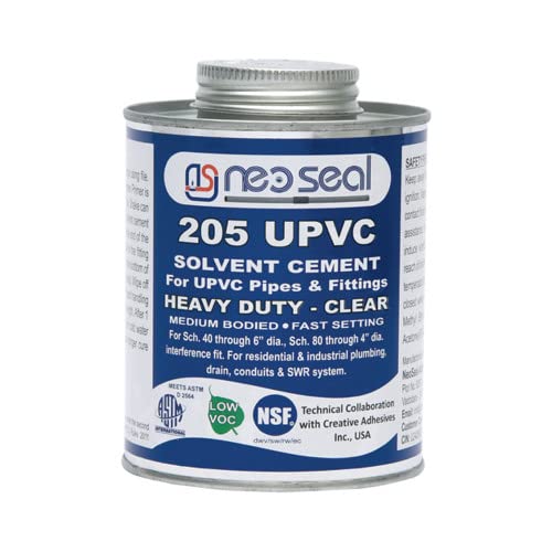 SAURABH 205 PVC, UPVC (PVC-U) Solvent Cement set of 2 (118ML)