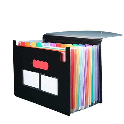 ����΂玮�h�L�������g���w���Վ��t�@�C�� 25�|�P�b�g A4�Ή� �P�[�X �t�^�t�� �R�t�� �y���z���_�[�t������ ������ �̎��� �w�Z�������[�ɍœK (�}���`�J���[, �y13�i�z24*33cm)