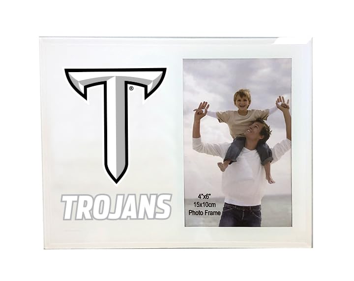 Troy Trojans 4 x 6 Glass Photo Frame