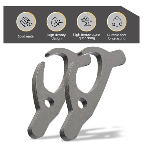 Image of 2 PCS Motorcycle Tire Change Tool, Carbon Steel Tire Bead Holder Clamp Retainer for Mount Remove Install, Two Sizes Tire Bead Breaker Keeper, Compatible with Motorbike Dirt Bike (Silver)