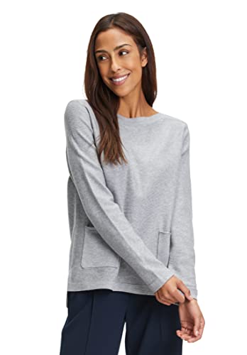 Betty Barclay Damen 5795/1026 Pullover, Grey Melange, 40