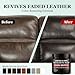Laxmorph Leather Color Restorer, Leather Recoloring Balm, Scratch Remover, Leather Dye, Leather Paint with Leather Conditioner, Leather Repair Kit for Furniture Couches Car Seats Shoes, Dark Brown