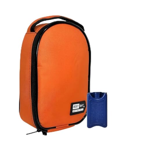 Case Insulina Bolsa Térmico Medicamento Best Bay (Laranja)