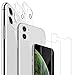 Produktbild Agedate 4 Stück, Panzerglas kompatibel mit iPhone 11+Kamera Panzerglas Displayschutzfolie, 9H Härte, Anti-Kratzen, Anti-Öl, Anti-Bläschen, Hülle Freundllich, 2.5D Runde Kante