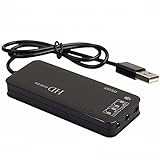 3 puertos USB 2.0 Hub con USB externo 7.1 canal, tarjeta de sonido, auriculares, micrófono, adaptador, hub USB 2.0 para PC y portátil