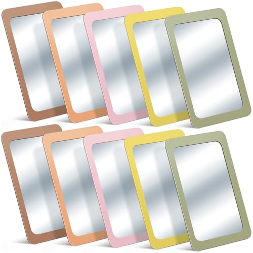 Dandat 10 Pcs Small Mirrors for Kids Safe Shatter Proof 6 x 4 Inc...