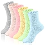 Solivive 6 Paires Chaussettes Femmes Hiver, douces et chaudes en...
