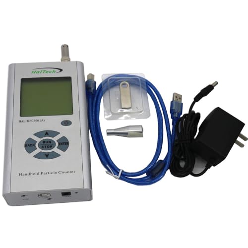 HAL-HPC300(A) Handheld Optical Particle Counter Dust Analyzer Size Range: 0.3um~10um