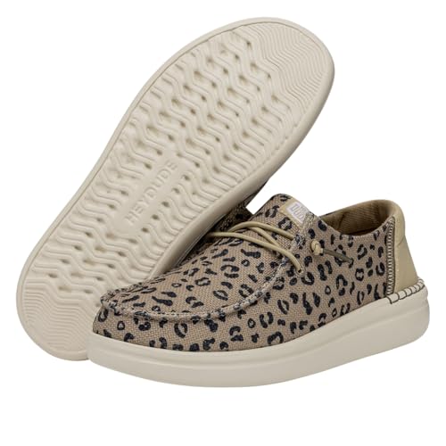 Image of HEYDUDE Women's Wendy Rise | Women's Loafers | Women's Slip On Shoes | Comfortable & Light Weight