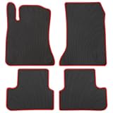 HD-Mart Car Floor Mats Liners Custom Fit for Mercedes Benz A Class 2012-2019/B Class 2013-2019 GLA 2014-2019 Black Rubber Set All Weather Protection Heavy Duty Odorless