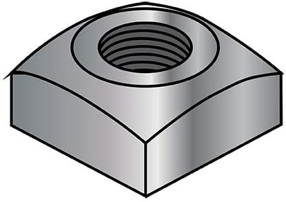 3/4-10 Regular Square Nut Hot Dipped Galvanized (Pack Qty 100) BC-75NQRG by Shorpioen