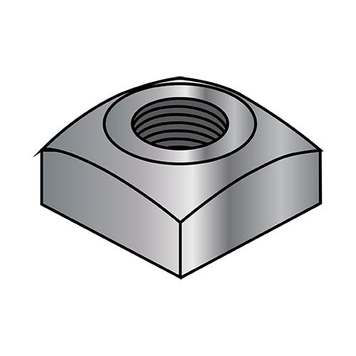 5/16-18 Regular Square Nut Hot Dipped Galvanized (Pack Qty 1,000) BC-31NQRG by Shorpioen