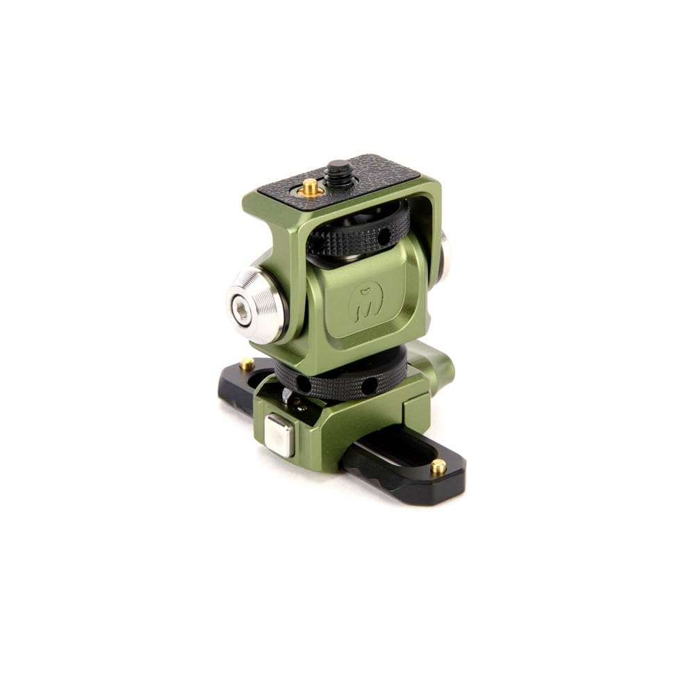 3 Legged Thing Monty 3 Moss Coldshoe Compact Pan-And-Tilt Mount