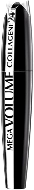 L'Oréal Paris Mega Volume Collagene 24h Mascara, czarny  tusz do rzęs o dużej objętości  1 opakowanie (1 x 9 ml)