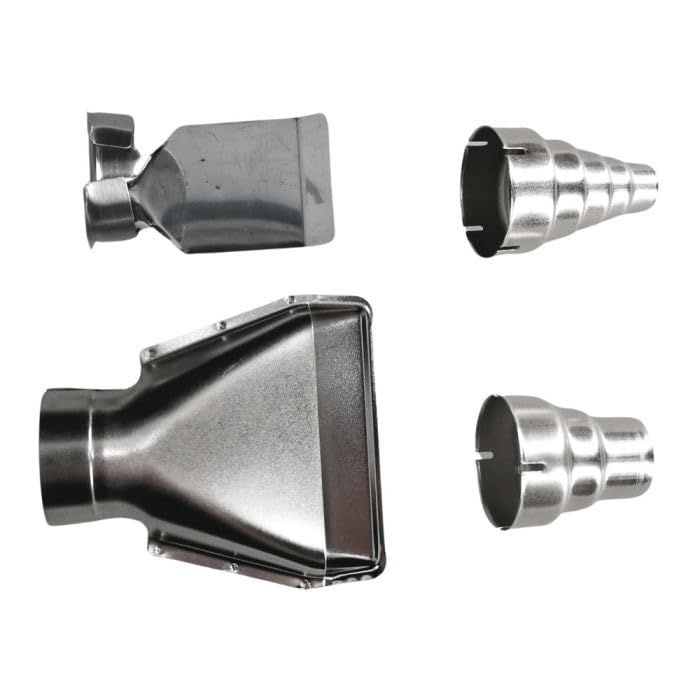 KS Tools 960.1180F - Decapador térmico digital de pistola de aire caliente (2000 W, 4 boquillas)