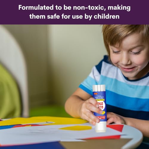 Image of Soni Officemate Glue Stick Non Toxic Transparent Adhesive for Decorations and Craft Projects (25 Gram) (Set of 20)