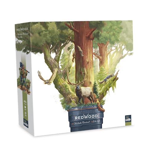 Image of Sit Down Games Redwood | A Strategy Board Game for 1-4 Players Take Pictures of Wild Animals to Compose The Most Beautiful Panorama| Ages 8+