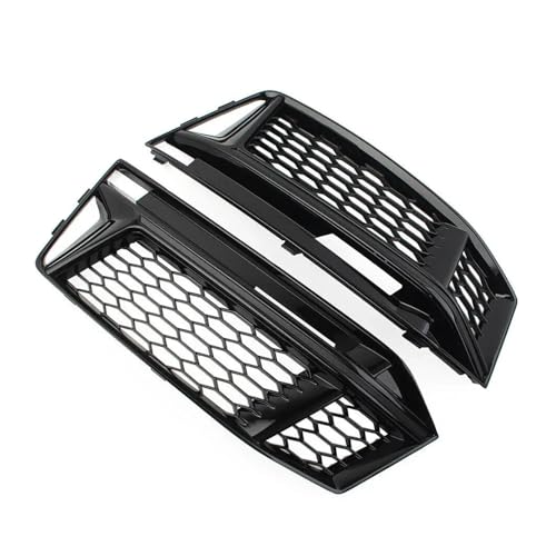 Rejillas de luz antiniebla para Audi A4 S4 B9 S-line 2016-2018 con diseño de panal