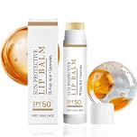 Natural Tinted Lip Balm with SPF 50 PA++++,Repairs & Brightens Dark Lips,Moisturizing Li/pstick,Sun Protection L/ip Balm for Men & Women,L/ip Lightening for Dark Lips,L/ip Sunscreen Spf 50 Stick