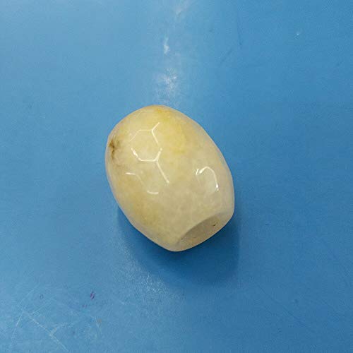 10pc/Bag Natural Stone Pendant 13x17mm Oval Column Semi-Precious Stone Pendant DIY Necklace Pendant Jewelry Accessories - (Color: 5; Item Diameter: 13x17mm) Primary Stones and Minerals ( Color : 4 , S