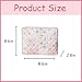 uekeboag Quilted Cotton Makeup Bag,Coquette Quilted Toiletry Bag for Women and Girls,Floral Coquette Pouch,Cute Kawaii Travel Cosmetic Bags(03 Pink Flower)