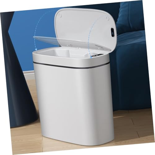 Bote de basura automático sin contacto 14l blanco miniatura 4