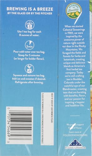 Image of Celestial Seasonings Cold Brew Green Iced Tea 18 Count