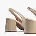 PITILLOS 10491 Zapato Talon Abierto Vestir Mujer Piedra 38 Imagen de PITILLOS 10491 Zapato Talon Abierto Vestir Mujer Piedra 38