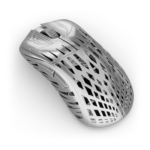 PWNAGE Stormbreaker Wireless Magnesium Gaming Mouse 8kHz - 50grams Ultralight Esports Pro Gamer Flawless Professional PAW3395 Optical Sensor 26,000 DPI - 8000Hz -100% PTFE Skates Ergo -Platinum - Image 4