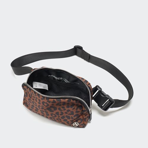 Image of Pander Everywhere Belt Bag for Women, Fashion Waist Packs, Crossbody Bags with Adjustable Strap (Midnight Leopard)