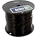 Wire, Hook up, Hi Temp, PTFE, Black, 18 AWG, 1000 ft, 304.8 m