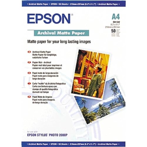 Papel Fotografico A4 Epson Marca Epson