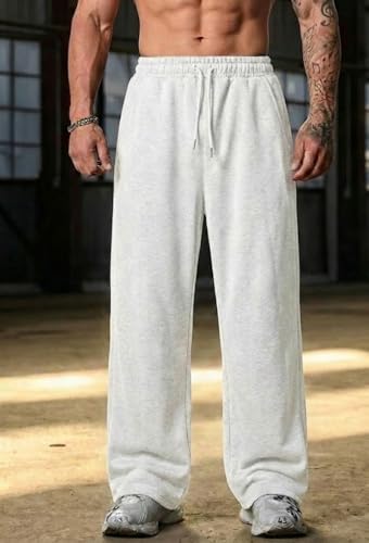 Image of dockstreet Track Pant for Men || Baggy Fit || Track Pants || Full Elastic Jogger Track Pant || 100% Cotton