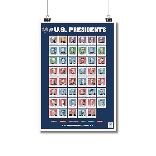 The U.S. Presidents | 19' x 27' Classroom Poster | Social Studies | U.S. History | Civics |...