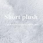 DEBANG-HOME-Dog-Bed-for-Medium-DogsCalming-Dog-BedsCat-BedAnxiety-Comfy-Durable-Pet-Beds-with-ReversibleWashable-CushionSquare-Dog-Bed-in-Grey-Color