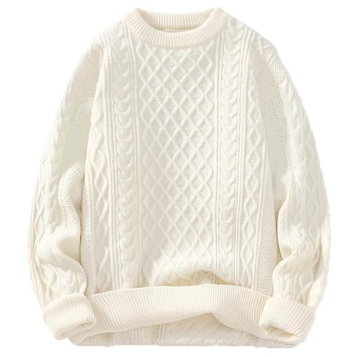 Aelfric Eden Men's Harajuku Solid Sweater Unisex Oversized