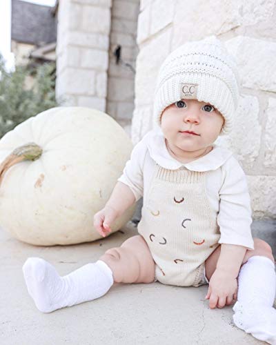 Image of Funky Junque Kids Baby Toddler Ribbed Knit Children's Winter Hat Beanie Cap