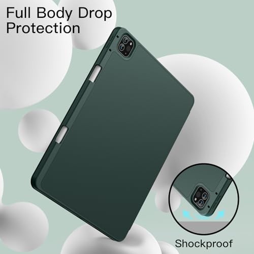 Coque iPad Pro 12.9 Anti Choc Evite la Perte du Stylet avec Dos TPU - 4