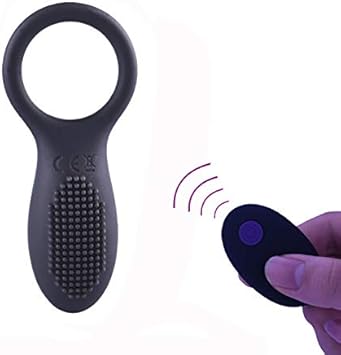 Anillo de Pene Vibrador Control Remoto, Pene Anillo de ...